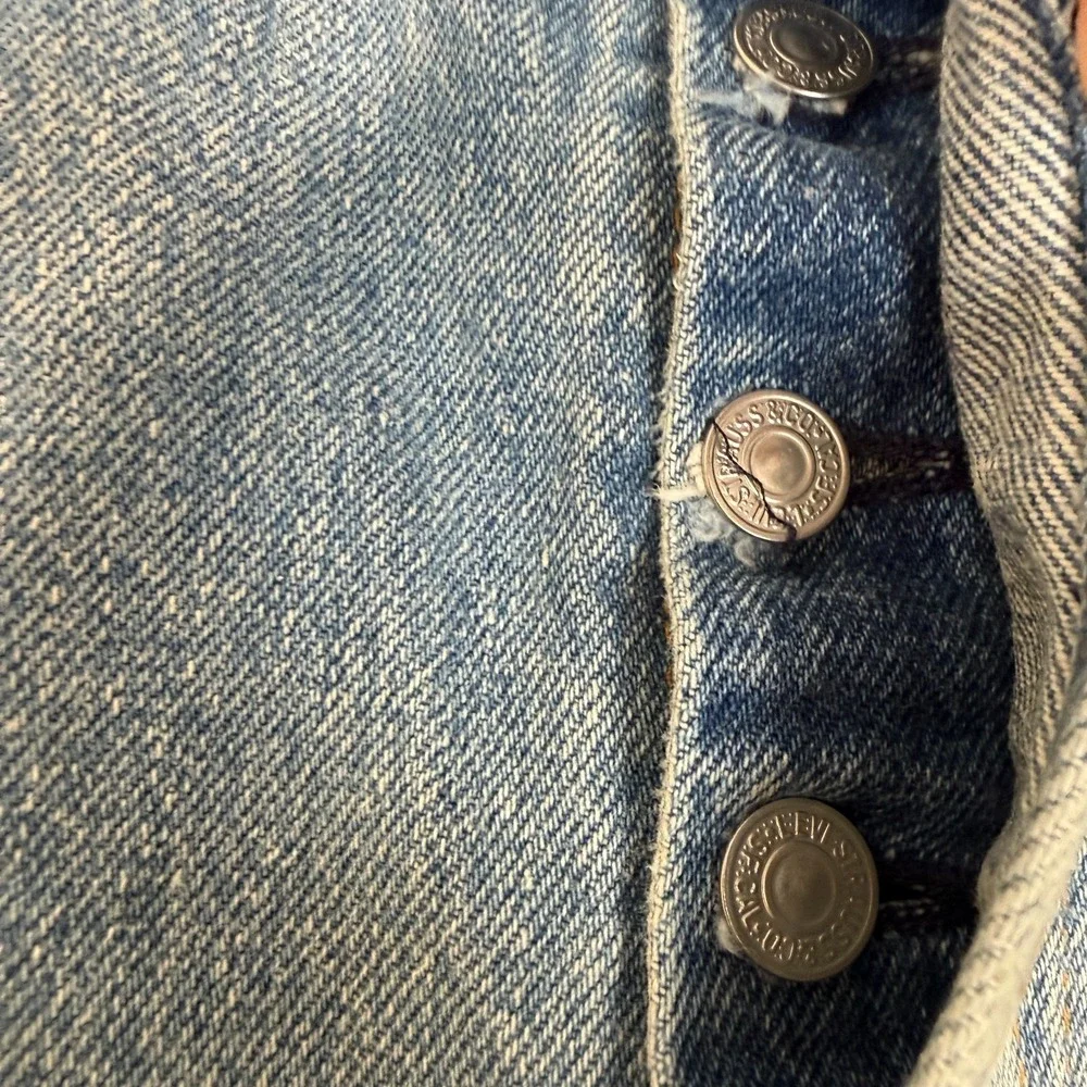 Vintage Levi's 501XX Jeans Mens 34x33 (fits 31x29) Blue Denim Pants 80s 90s‎ USA